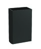 Poubelle rectangulaire murale 20 L Inox, réf. 510465BK
