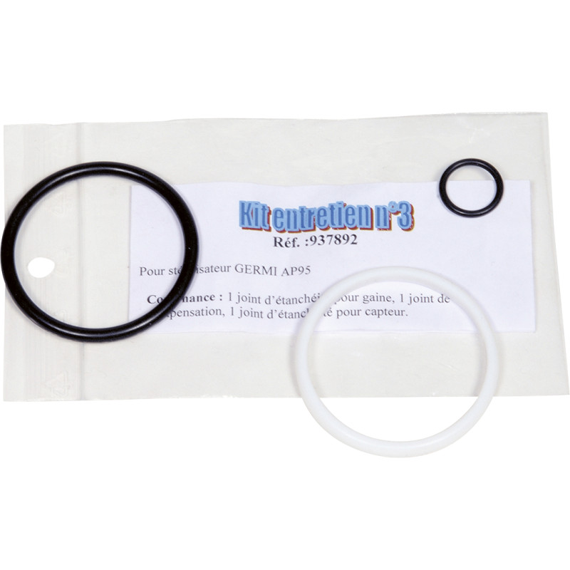 Kit entretien U.V. N°3 pour filtre Germi Ap95