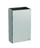 Poubelle rectangulaire murale 20 L Inox, réf. 510465S