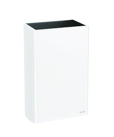 Poubelle rectangulaire murale 20 L Inox, réf. 510465W
