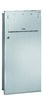 Poubelle trappe push encastré 18L Inox 304