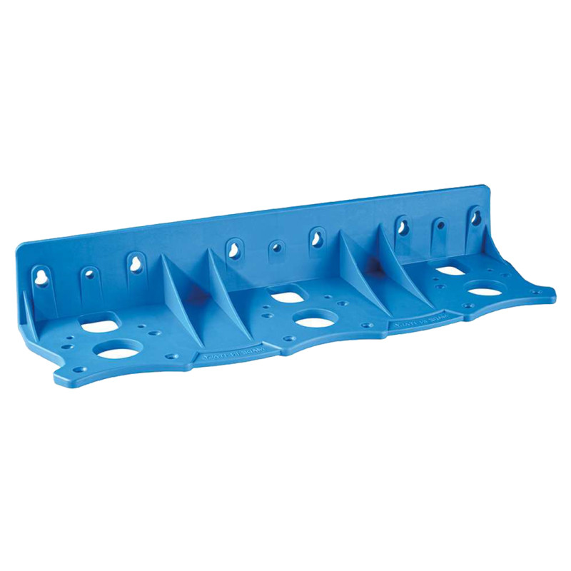 Support mural pour filtre triplex en plastique