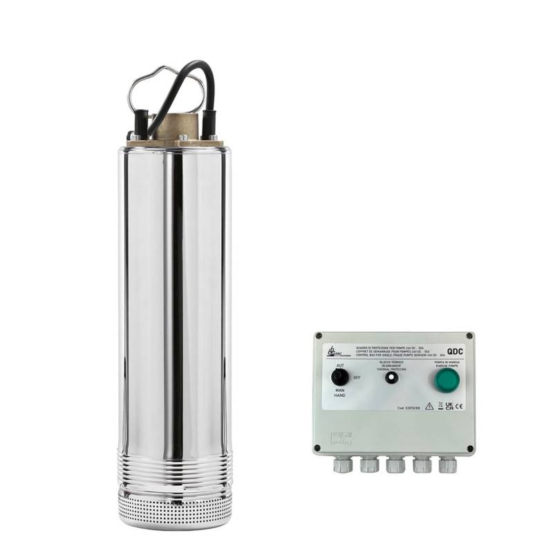 Pompe immergée SRM-24 V DC + C.D.