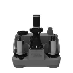 Station de relevage compact COMPLI 1100E submersible - double pompes