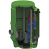 Poste de relevage POLYFOS 1500-2P PP50/VS1100 Triphasé