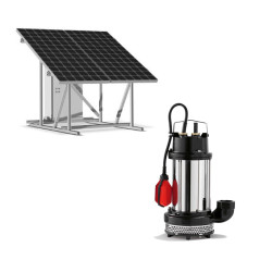 Station solaire photovoltaïque ECOSOM avec pompe SEMISOM 190 24 V