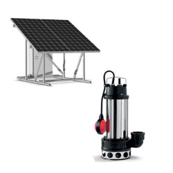 Station solaire photovoltaïque ECOSOM avec pompe SEMISOM 262 24 V