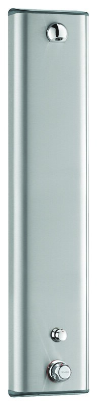 Colonne de douche temporisée SECURITHERM - panneau Inox