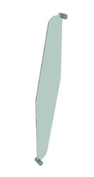 Séparateur pour stalle d’urinoir L