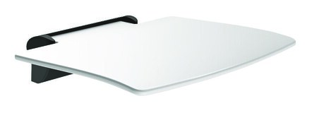 Siège de douche rabattable amovible sans pied, réf. 511920BK