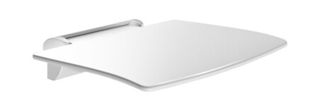 Siège de douche rabattable amovible sans pied, réf. 511920W