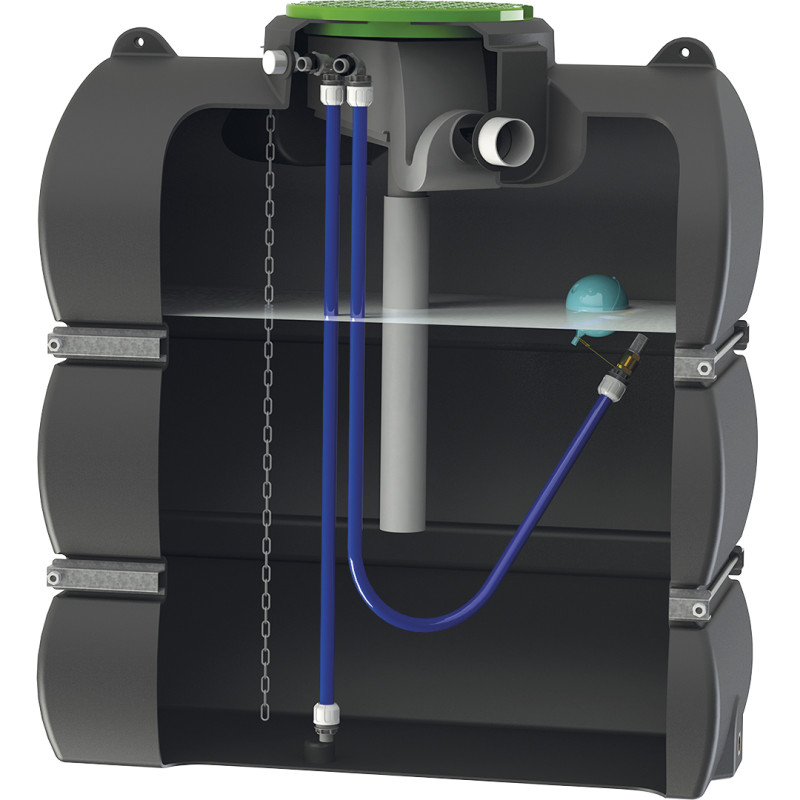 RS 1600 équipée - Cuve de stockage renforcée - Installation en aérien