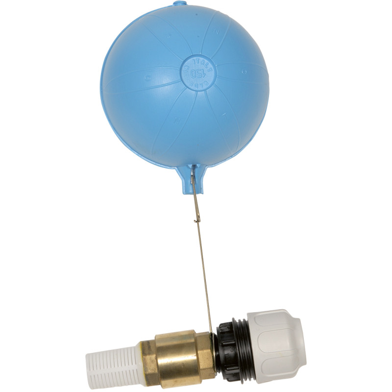 Crépine avec flotteur Sortie Aspiration dans cuve de récupération