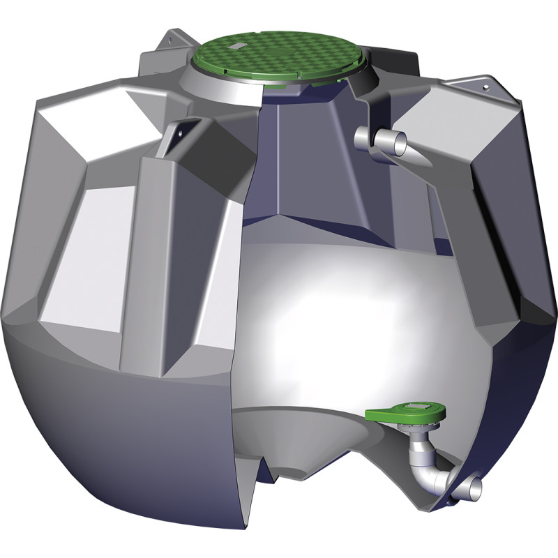 Cuve enterrée GLOBUS Equipees Vortex