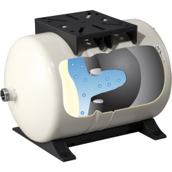Réservoir à diaphragme PWB 20 LHor. (Ce)