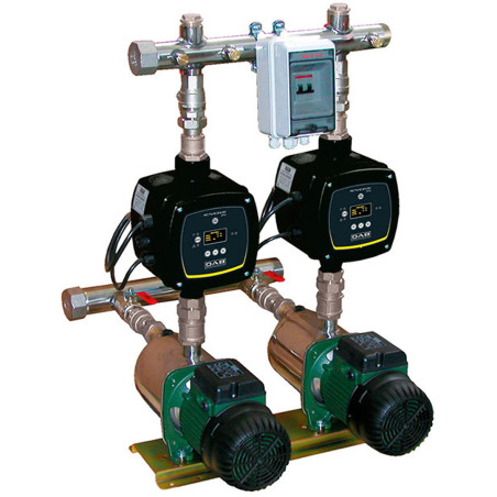 Surpresseur double pompe 2 - EUROINOX AD Monophasé