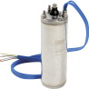 Moteur immergé DAB 4" submersible, corps inox, amorce de câble fournie