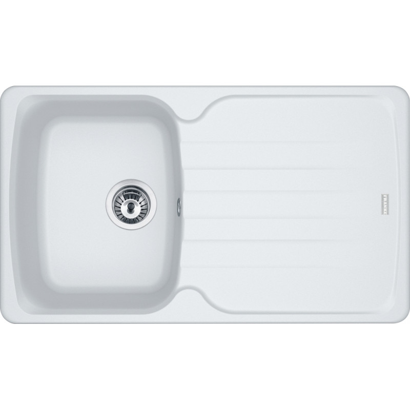 Évier Fragranit AZG 611-86 ANTEA 1 cuve, avec égouttoir (réversible) - 860x500mm