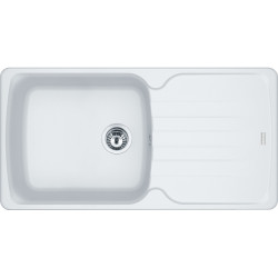 Évier Fragranit AZG 611-XL ANTEA 1 grande cuve, avec égouttoir (réversible) - 970x500mm