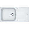 Évier Fragranit AZG 611-XL ANTEA 1 grande cuve, avec égouttoir (réversible) - 970x500mm