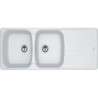 Évier Fragranit AZG 621 ANTEA 2 cuves, avec égouttoir (réversible) - 1160x500mm