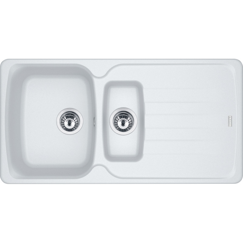 Évier Fragranit AZG 651 ANTEA 1 cuve 1/2, avec égouttoir (réversible) - 970x500mm
