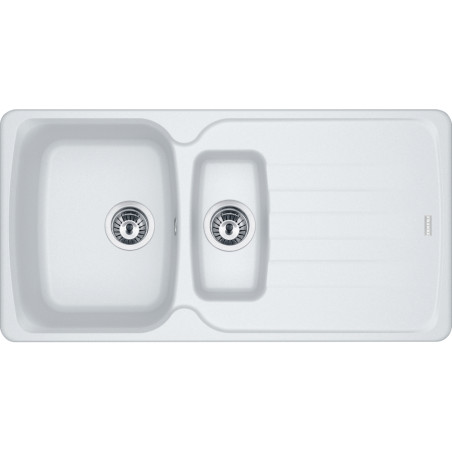 Évier Fragranit AZG 651 ANTEA 1 cuve 1/2, avec égouttoir (réversible) - 970x500mm