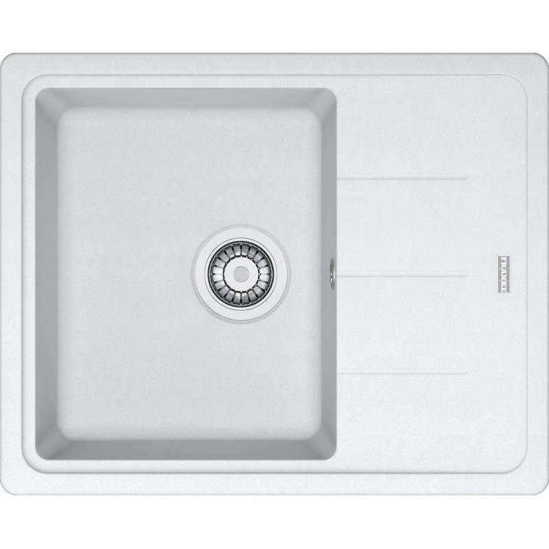 Évier Fragranit BFG 611-62 BASIS 1 cuve, avec égouttoir (réversible) - 620x500mm