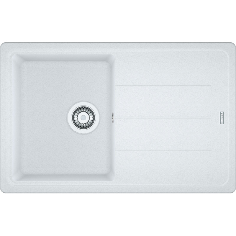 Évier Fragranit BFG 611-78 BASIS 1 cuve, avec égouttoir (réversible) - 780x500mm