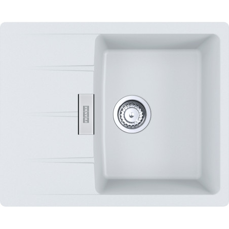 Évier Fragranit CNG 611-62 CENTRO 1 cuve, avec égouttoir (réversible) - 620x500mm
