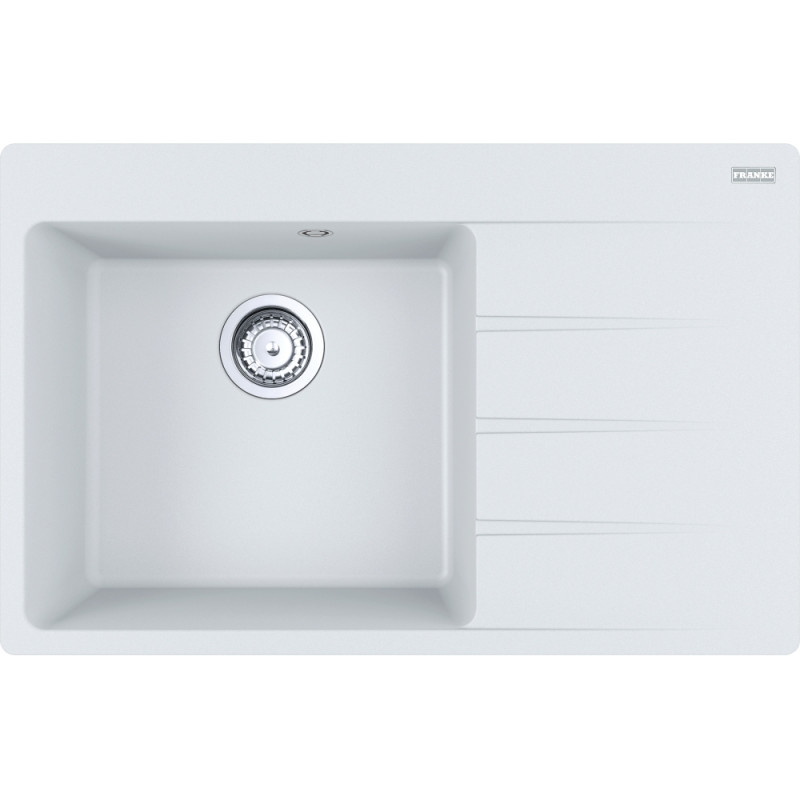 Évier Fragranit CNG 611-78 CENTRO 2.0 1 cuve XL, avec égouttoir à droite - 780x500mm