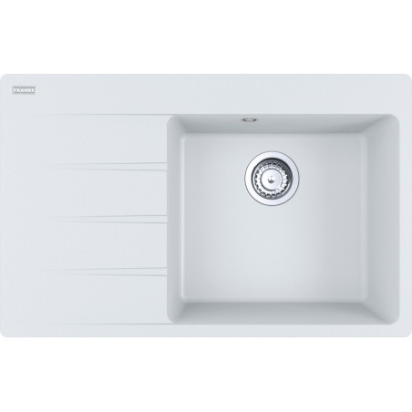 Évier Fragranit CNG 611-78 CENTRO 2.0 1 cuve XL, avec égouttoir à gauche - 780x500mm