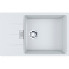 Évier Fragranit CNG 611-XLC CENTRO 1 grande cuve, avec égouttoir (réversible) - 780x500mm