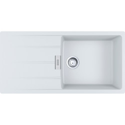 Évier Fragranit CNG 611-XL CENTRO 1 grande cuve, avec égouttoir (réversible) - 1000x500mm