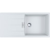 Évier Fragranit CNG 611-XL CENTRO 1 grande cuve, avec égouttoir (réversible) - 1000x500mm