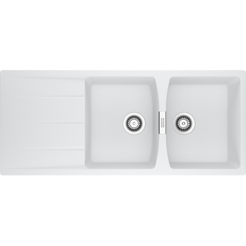 Évier Fragranit CNG 621 CENTRO 2 cuves, avec égouttoir (réversible) - 1160x500mm