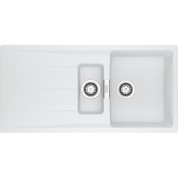 Évier Fragranit CNG 651 CENTRO 1 cuve 1/2, avec égouttoir (réversible) - 1000x500mm
