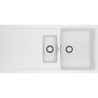 Évier Fragranit CNG 651 CENTRO 1 cuve 1/2, avec égouttoir (réversible) - 1000x500mm