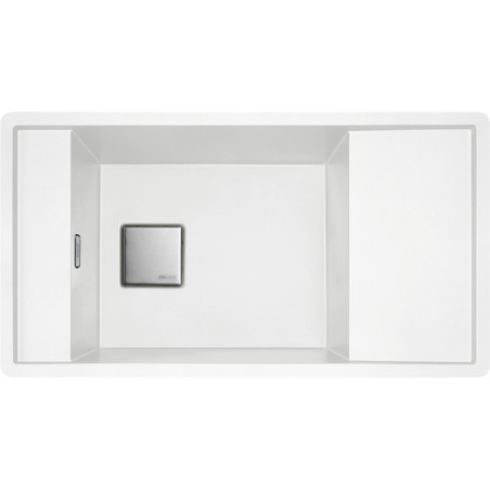 Évier Fragranit FSG 611-88 FRAMES 1 cuve, avec égouttoir (réversible) - 877x495mm