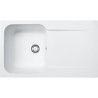 Évier Fradeko KITE 611-86 1 cuve, avec égouttoir (réversible) - 860x500mm