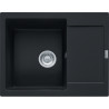 Évier Fragranit MRG 611-62 MARIS 1 cuve, avec égouttoir (réversible) - 620x500mm - vidage manuel (réf. 914604)