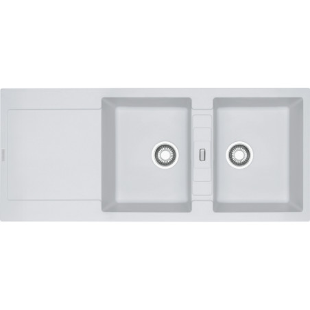 Évier Fragranit MRG 621 MARIS 2 cuves, avec égouttoir (réversible) - 1160x500mm
