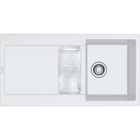 Évier Fragranit MRG 651 MARIS 1 cuve 1/2, avec égouttoir (réversible) - 970x500mm