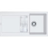 Évier Fragranit MRG 651 MARIS 1 cuve 1/2, avec égouttoir (réversible) - 970x500mm
