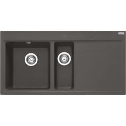 Évier Fragranit MTG 651-100 MYTHOS 1 cuve 1/2, avec égouttoir (à droite) - 1000x515mm