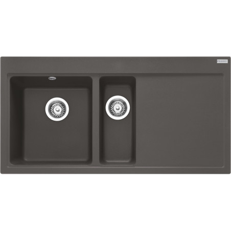 Évier Fragranit MTG 651-100 MYTHOS 1 cuve 1/2, avec égouttoir (à droite) - 1000x515mm