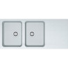 Évier Tectonite OID 621 ORION 2 cuves, avec égouttoir (réversible) - 1160x510mm