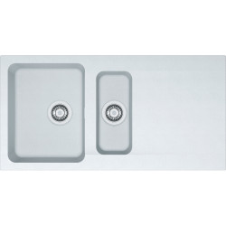 Évier Tectonite OID 651 ORION 1 cuve 1/2, avec égouttoir (réversible) - 1000x510mm
