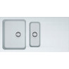 Évier Tectonite OID 651 ORION 1 cuve 1/2, avec égouttoir (réversible) - 1000x510mm