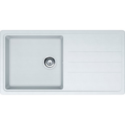 Évier Tectonite OPALE 611-97 1 cuve avec égouttoir (réversible) - 970x500mm